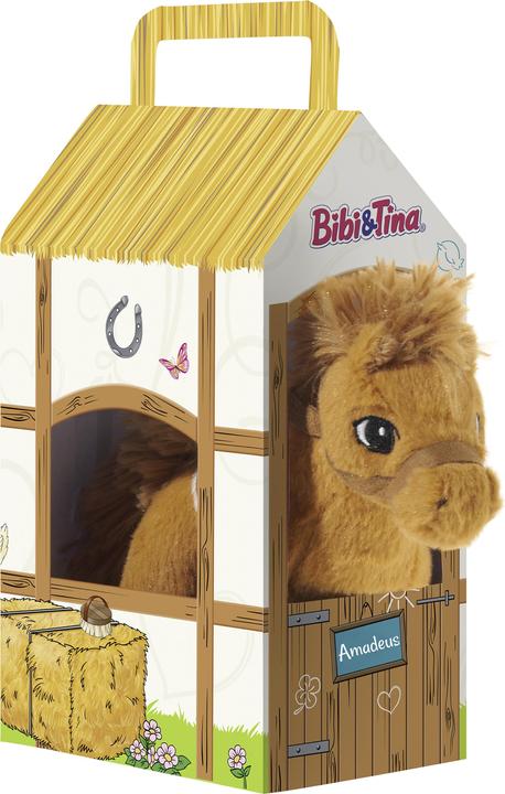 Heunec Bibi Tina Pferd Amadeus Stehend Im Stall (30 cm)