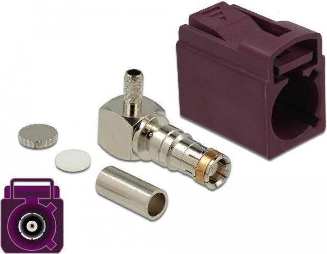 Immagine prodotto Delock FAKRA D jack 90° per crimpare (Cavi antenna)