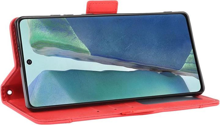Produktbild Cover-Discount Galaxy S20 FE - Etui mit vielen Kartenfächer rot (Samsung Galaxy S20 FE)