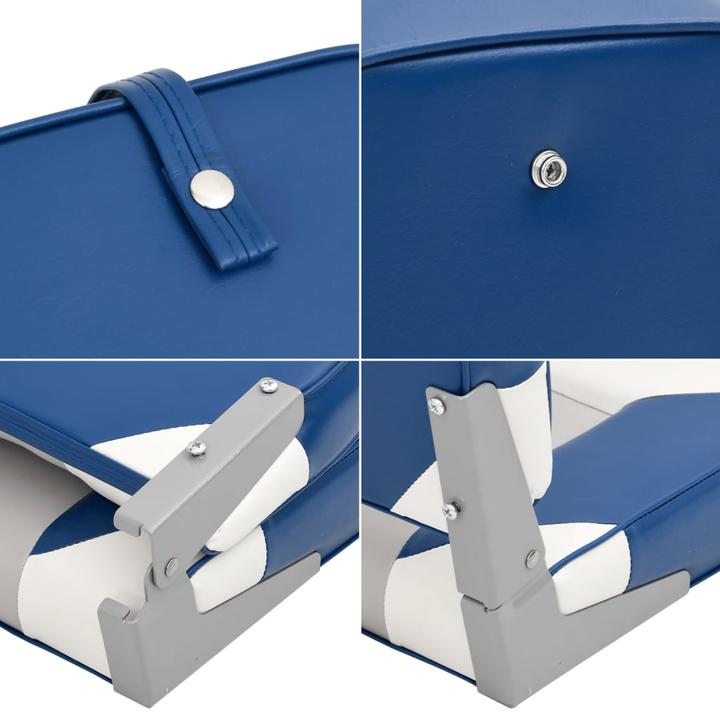 Produktbild VidaXL Bootssitz Set Klappbar Bootsstuhl Steuerstuhl Steuersitz Klappsitz 2-tlg.