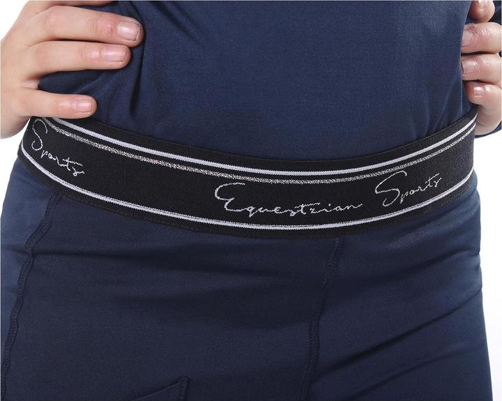 Actual product image Qhp Riding leggings Eden Fullgrip Junior (140)