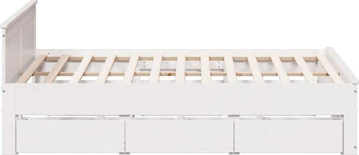 Produktbild VidaXL Bett ohne Matratze mit Kopfteil (200 x 200 cm)