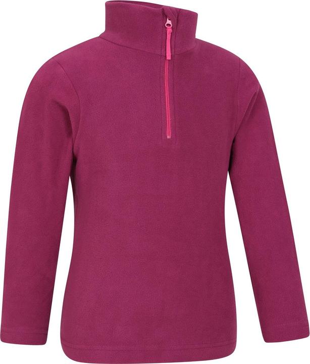 Immagine prodotto Mountain Warehouse Camber II Giacca in Pile Mezza Cerniera Bambini (140)