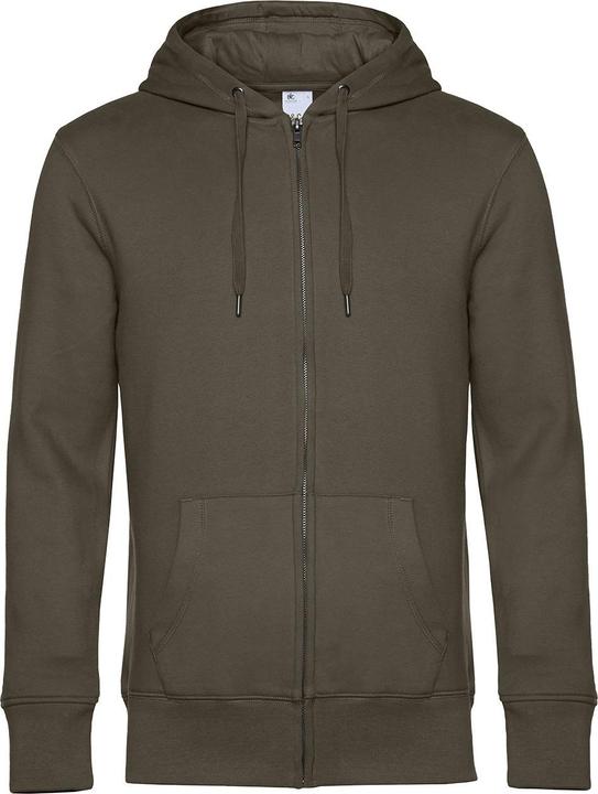 B&C Kapuzenpullover Durchgehender Reissverschluss (S)