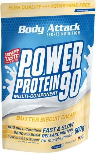 Produktbild Body Attack New Power Protein 90 (500g Beutel) (Schokolade, 1 Stk., 500 g)