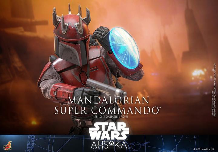 Produktbild Hot Toys Star Wars: The Mandalorian Actionfigur 1/6 Mandalorian Super Commando 31 cm