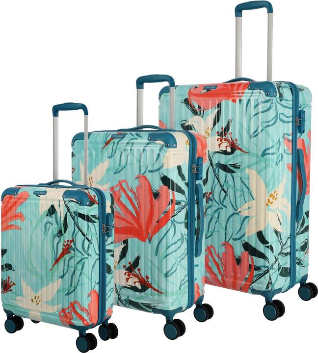 Travelite Cruise 4 Rollen Kofferset 3-teilig (202 l, XL (ab 115l))