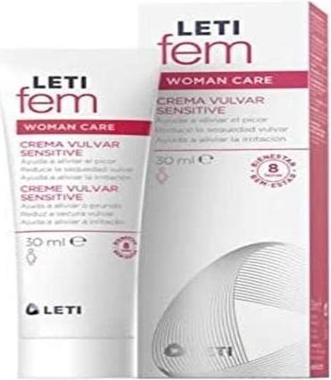 Actual product image Leti Vulvar Sensitive Cream 30ml (30 ml, Intimate cream)