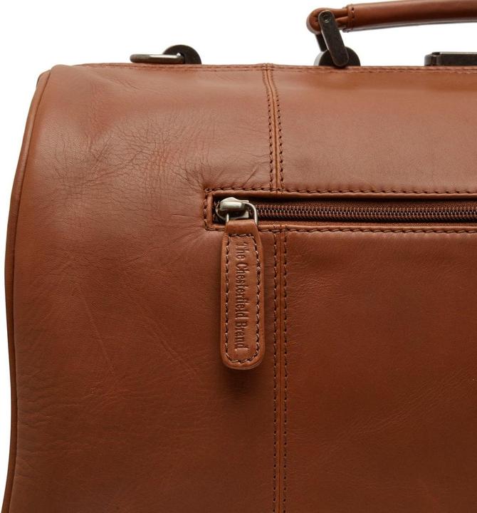 Immagine prodotto The Vegan Cow Chesterfield Marca Leren Weekendtas Cognac Texel (22.90 l)