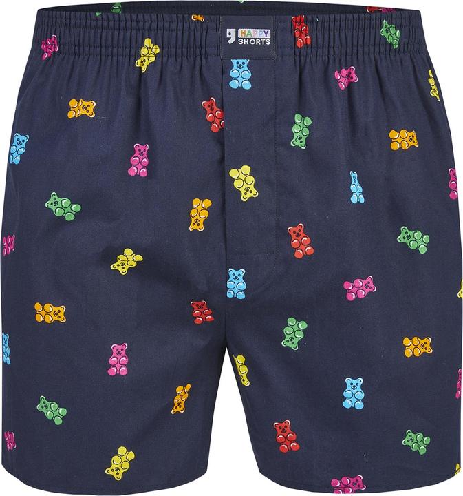 Actual product image Happy shorts Boxer Print Sets (L, pack of 3)