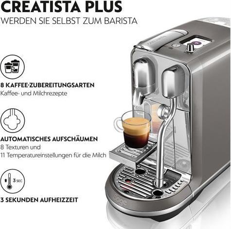 Actual product image Sage Creatista Plus (NESPRESSO Original, EU plug)