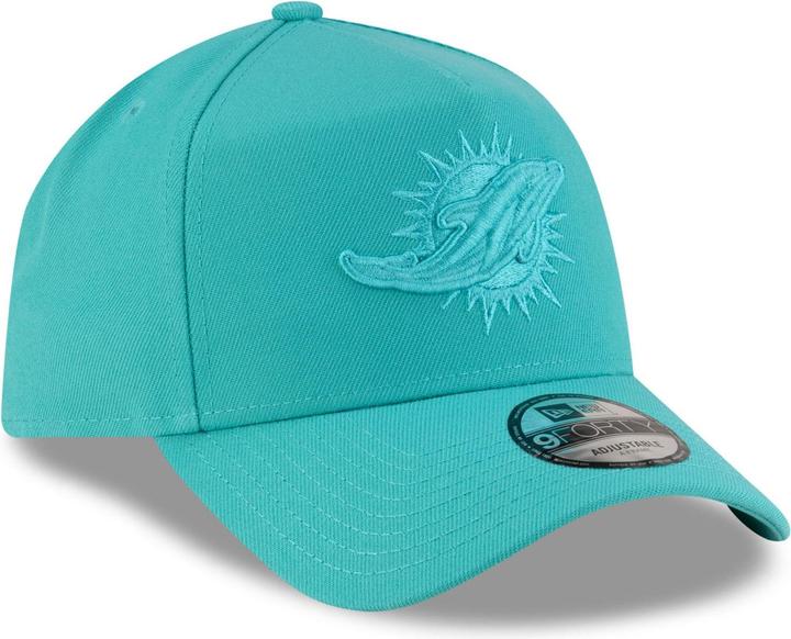 Produktbild New Era 9Forty A-Frame Snapback Cap - Miami Dolphins Aqua (One Size)