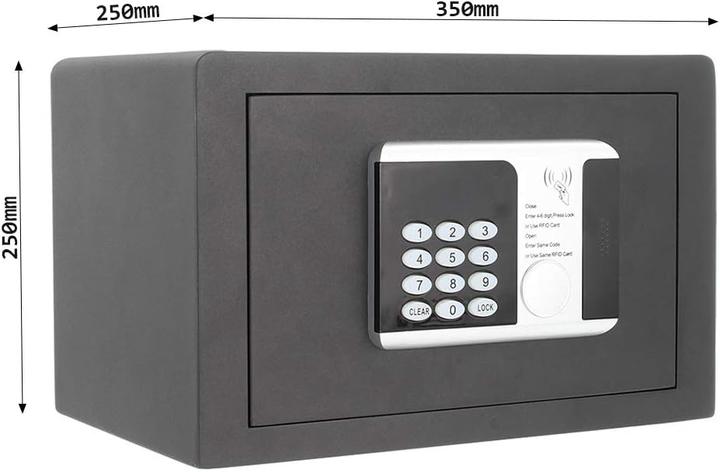 Produktbild Rottner Elektronik Möbeltresor RFID 1 Elektronikschloss (17 l)