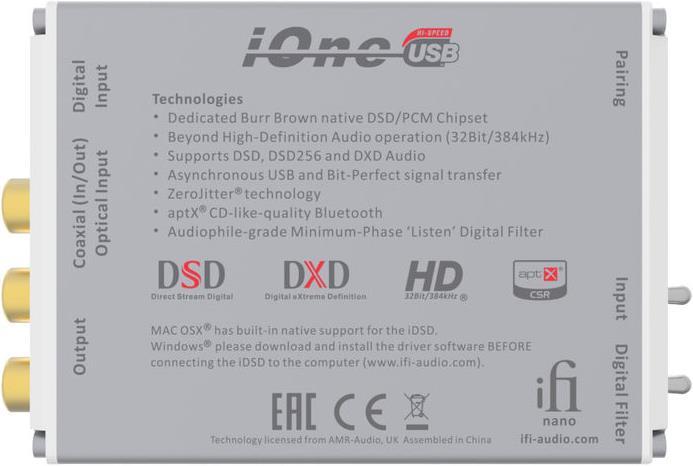 Immagine prodotto iFi Audio Nano iOne (Convertitore DA)