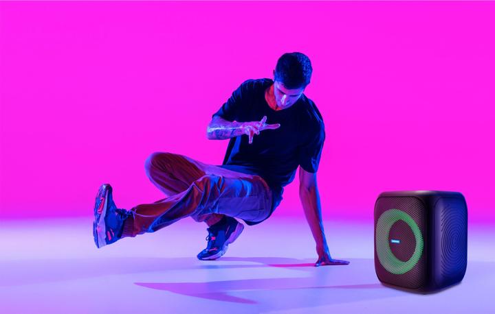 Produktbild Medion LIFE® S61991 Partylautsprecher, tragbares Bluetooth®-Soundsystem. Bluetooth® 5.0 für kabellose Musik (3 h, Akkubetrieb, Netzbetrieb)