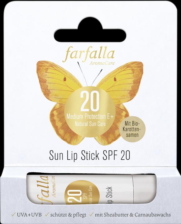 Actual product image Farfalla Lip Stick SPF20 4.6 g (Balm, 4 ml)