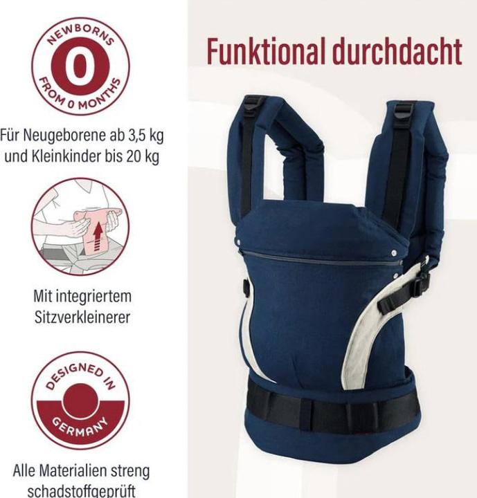 Produktbild Novidarte Babytrage bis 20kg