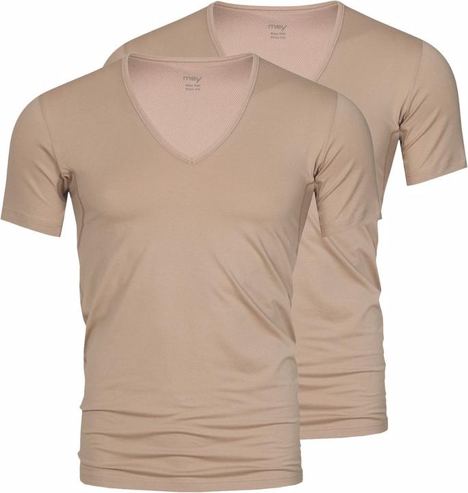 Immagine prodotto Mey 2 pezzi Dry Cotton Slim Fit - Maglietta con scollo a V (L)