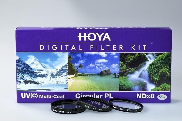 Produktbild Hoya Digital Filter Kit II (UV, CIR-PL & ND8) Filterset (43 mm, ND- / Graufilter, Polarisationsfilter, UV-Filter)