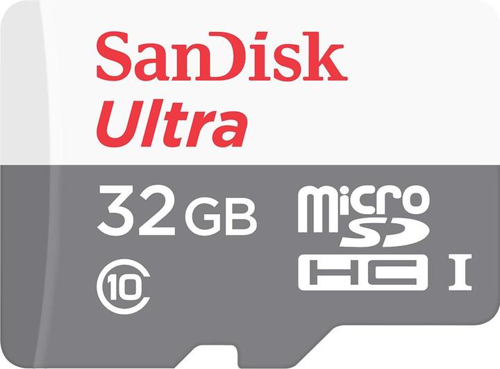 Produktbild SanDisk Ultra microSDHC 32GB 80MB/s+Adapt. (32 GB, microSDHC, U3, UHS-I)