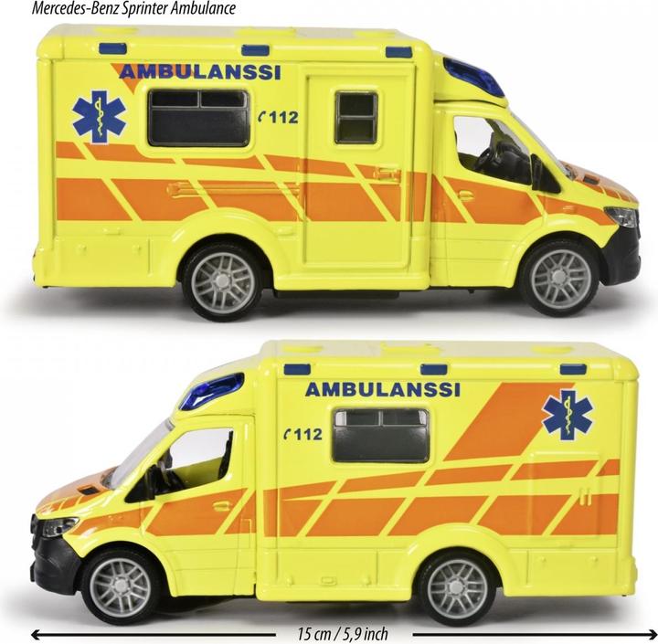 Image du produit Majorette Finlandais Mercedes-Benz Sprinter Ambulance