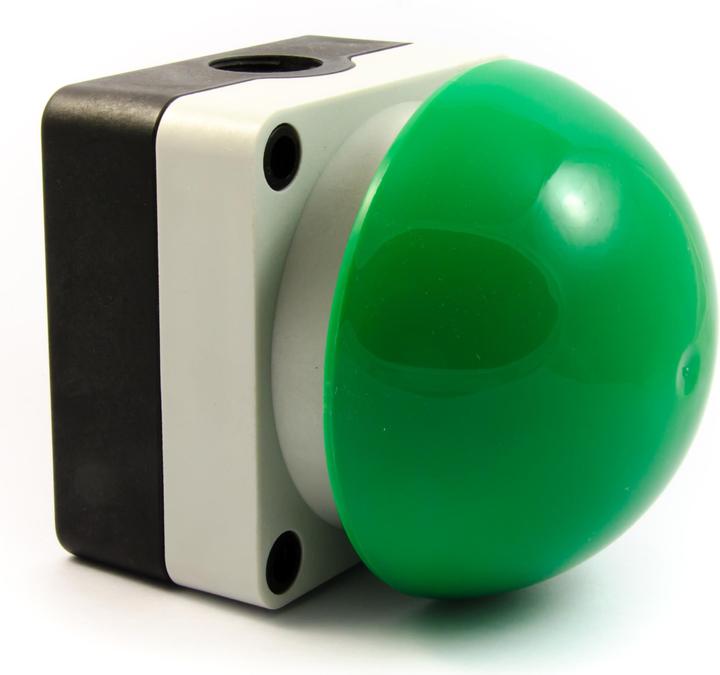 Actual product image Purecrea Buzzer button green
