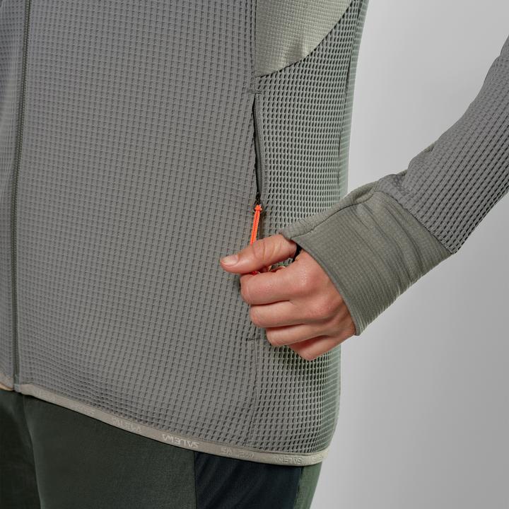 Immagine prodotto Salewa Giacca da donna Puez Waffle Hybrid PL con cappuccio (38, 44)
