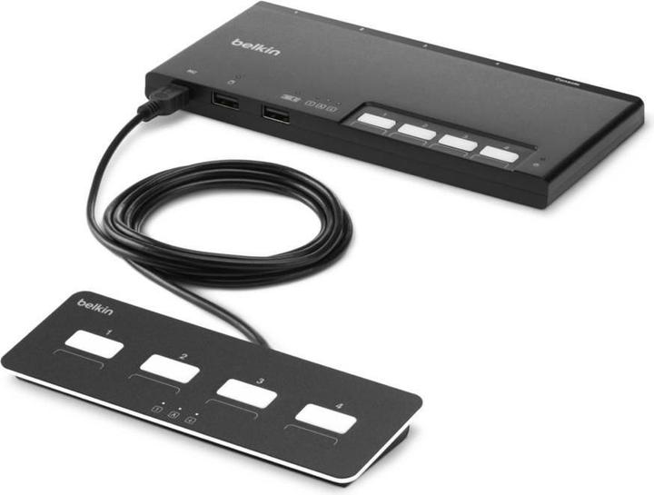 Actual product image Belkin Kvm Switch Black