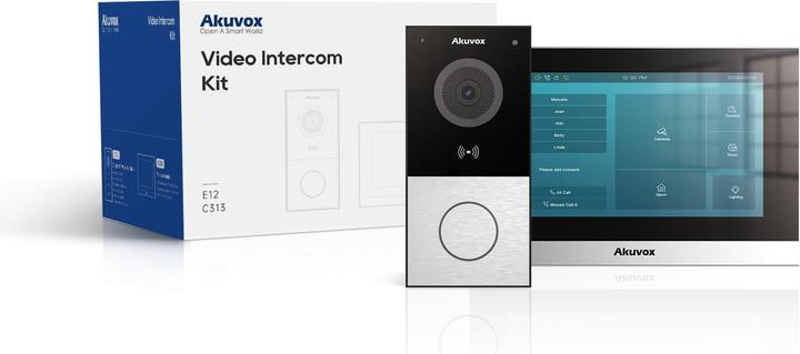 Actual product image Akuvox Intercom kit C313+E12W (App)