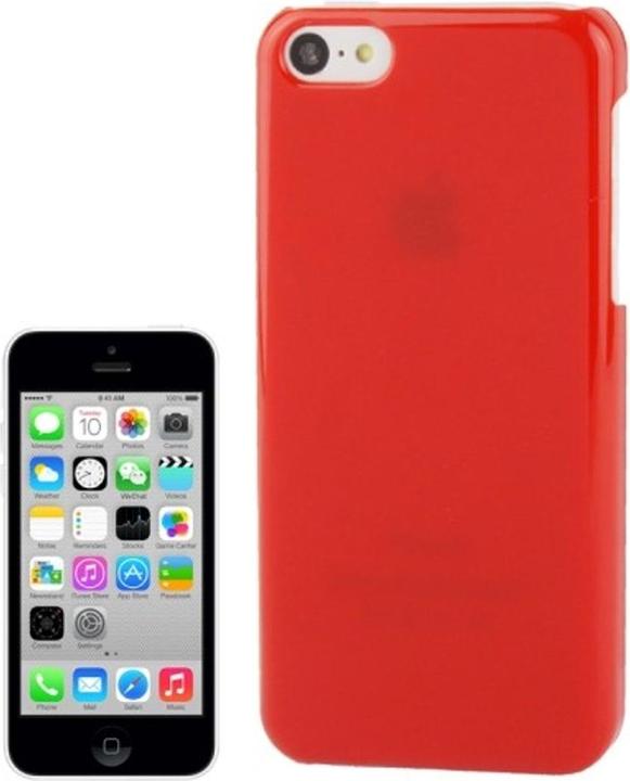 Produktbild König Design Schutzhülle Hard Case für Handy Apple iPhone 5C rot (Apple iPhone 5c)