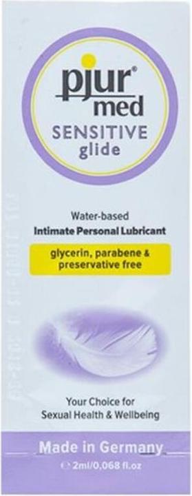 Image du produit Pjur Med Sensitive Glide Lubrifiant à Base D'Eau 2 ml (2 ml)