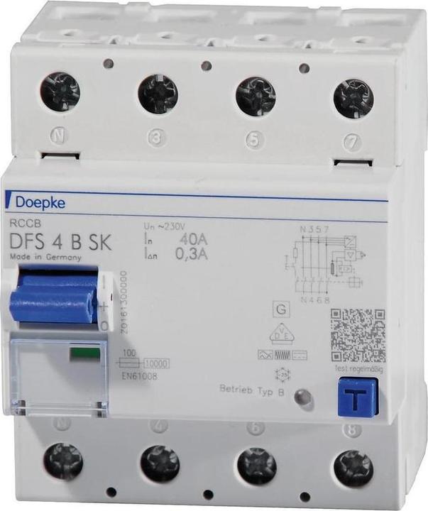 Doepke GmbH Fi switch DFS4 040-4/0.30-B SK