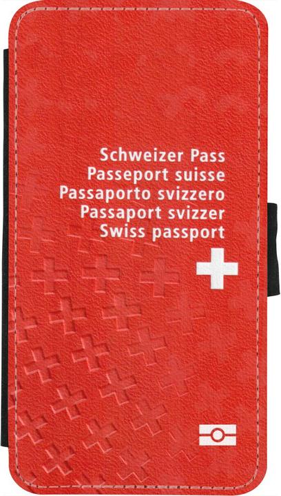Produktbild PhoneLook Hülle Wallet schwarz Swiss Passport (Apple iPhone XS, Apple iPhone X)