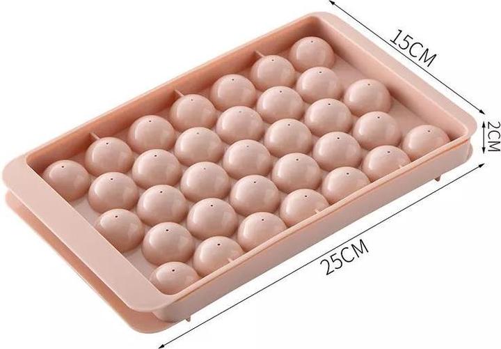 Produktbild PhoneLook Eisformer Grid 33 Eiskugeln Macher für Cocktails