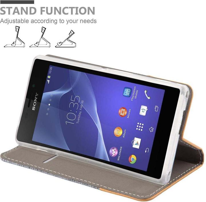 Actual product image Cadorabo Jeans Optik (Sony Xperia M2 Aqua, Sony Xperia M2)