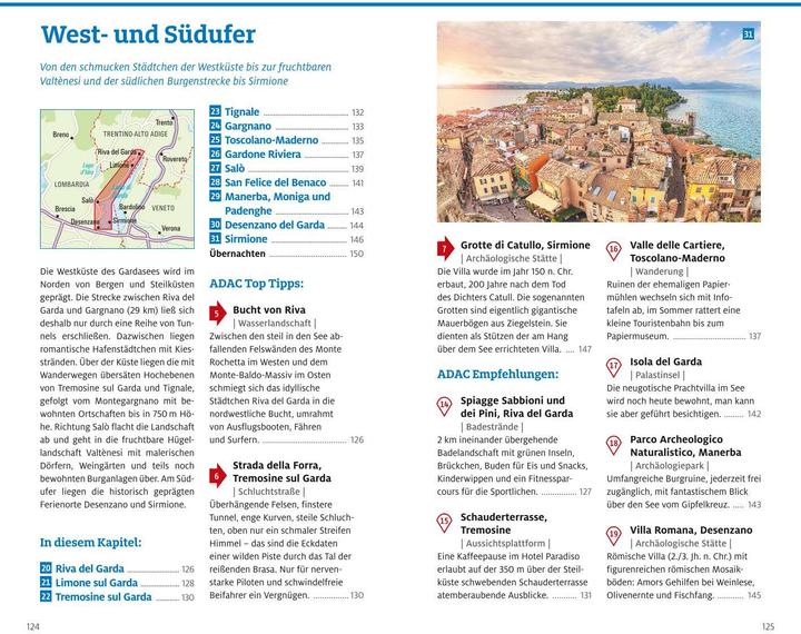 Actual product image Adac Reiseführer plus Gardasee (German, Max Fleschhut, Gottfried Aigner, 2025)