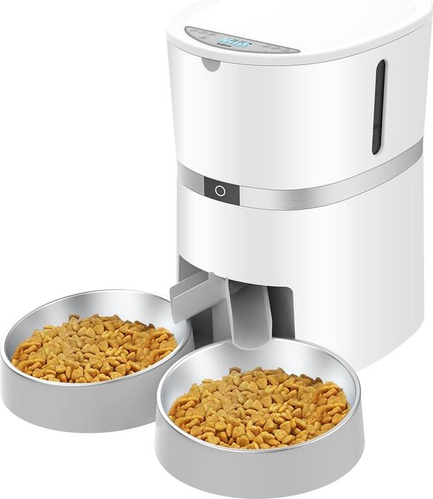 Produktbild WellToBe Automatischer Futterspender (Weiss) (4 l)
