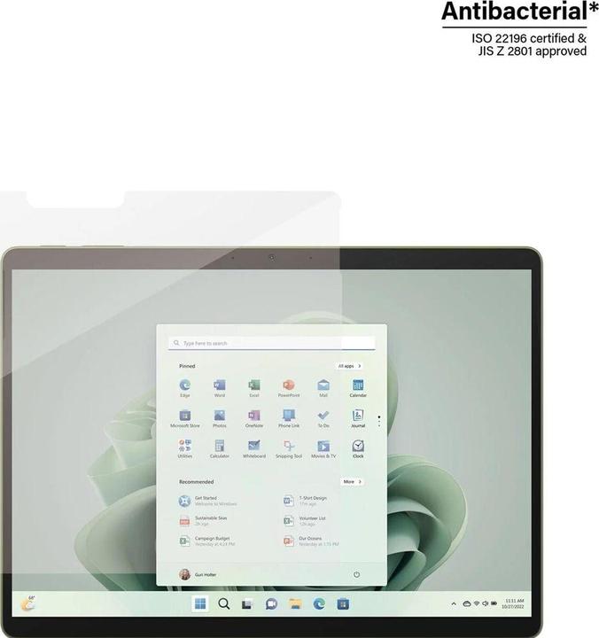 Actual product image PanzerGlass Display protection (1 Piece, Surface Pro)