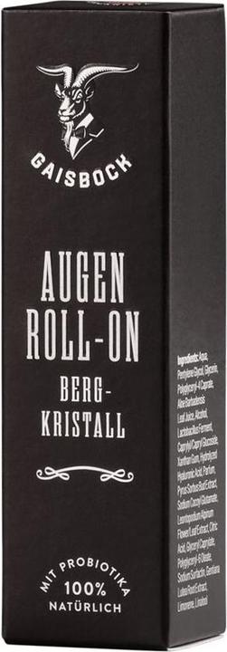 Image du produit Gaisbock Roll On Yeux Cristal de roche 10ml (Roll-on, 10 ml, Journée, Jour + nuit)