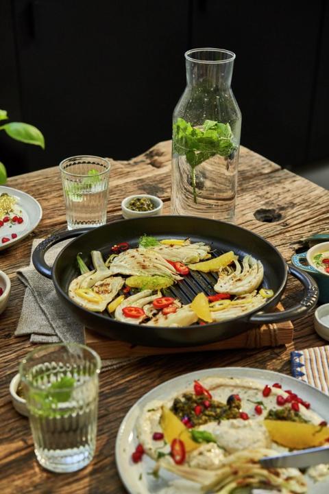 Image du produit Staub Poêle à griller (26 cm, Poêle à grillades, Fonte)
