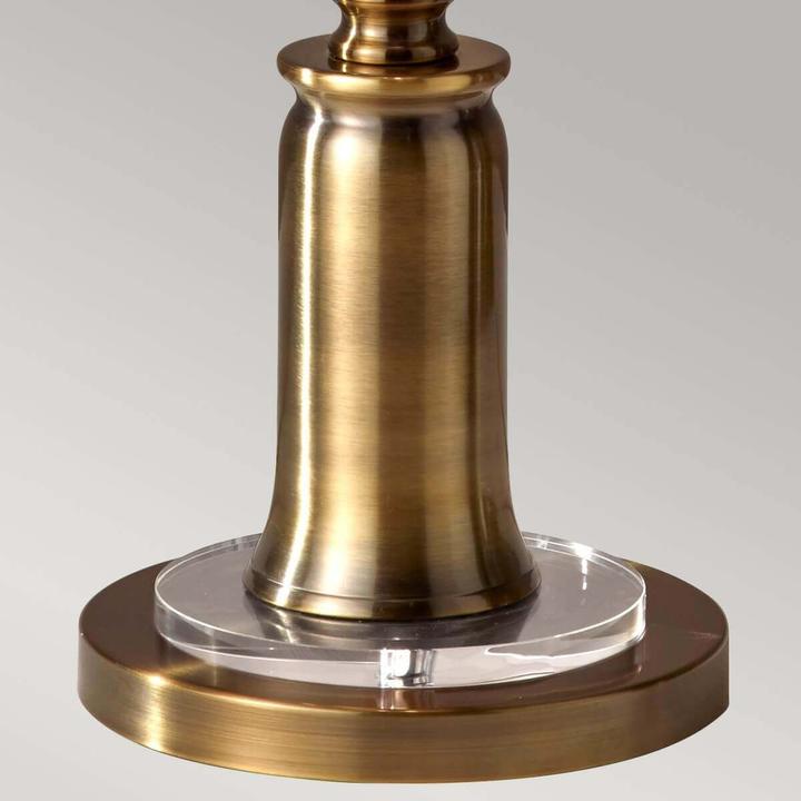 Immagine prodotto Elstead Lighting Lampada da terra E27 a 2 pieghe Bali in ottone (E27)