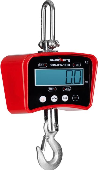 Produktbild Steinberg Kranwaage Industriewaage Hängewaage Lastenwaage 1000 kg 0,2 kg Waage