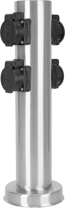 Steffen GardenLine energy profile Inox with 4xT13 IP55 (4 x, Type 13)