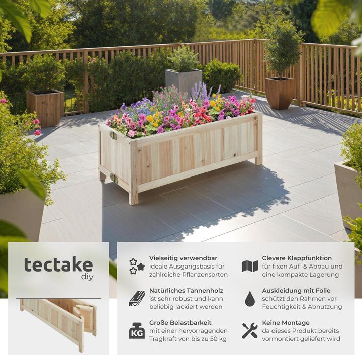 Actual product image tectake Blomster