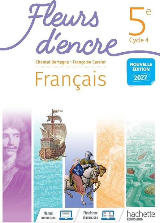 Produktbild Français 5e, cycle 4 (Französisch, Simonot M, Deschellette Emilie, Jougla Stéphane, 2022)
