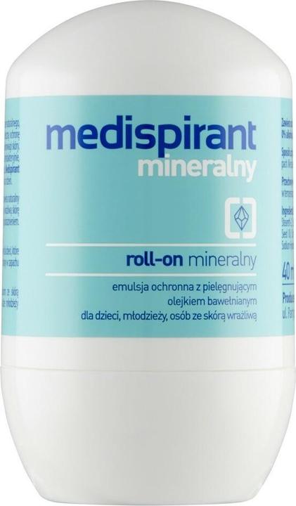 Medispirant Mineral Roll-on (Emulsion) 40ml (Roll-on, 40 ml)