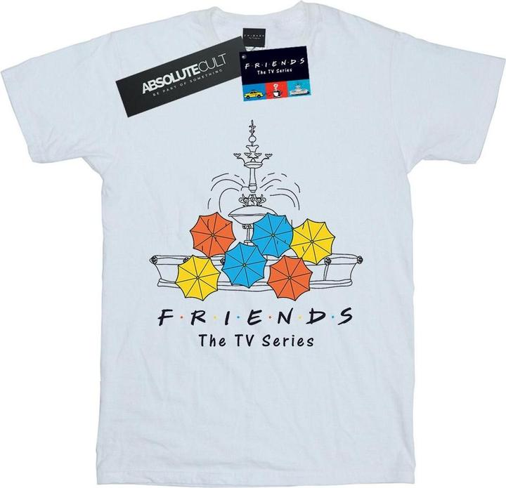 Friends Fountain And Umbrellas TShirt Mädchen