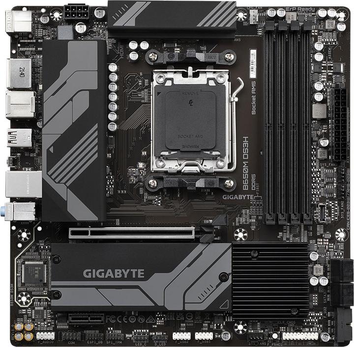 Immagine prodotto Gigabyte GBT AMD AM5 B650M DS3H (AM5, AMD B650, mATX)