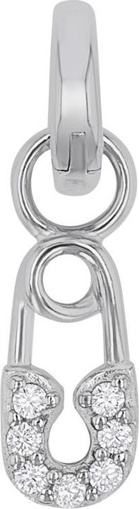 Immagine prodotto Amor Ciondoli da donna, argento 925, zirconi sintetici. | Spilla di sicurezza (Argento 925)
