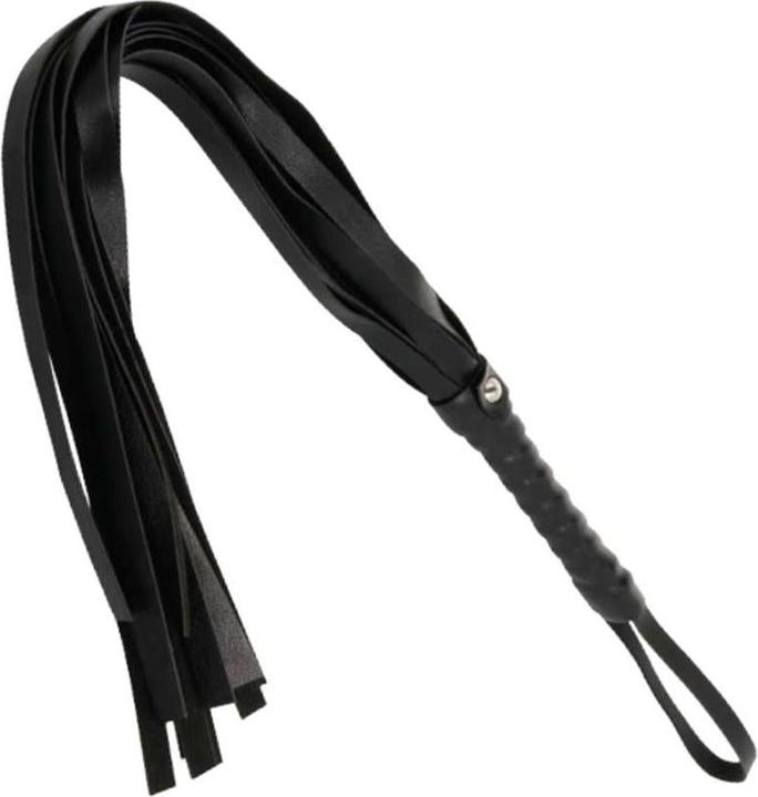 Actual product image Darkness Sensations Black Flogger 45 Cm